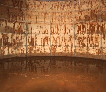 Rusty Tank Interior