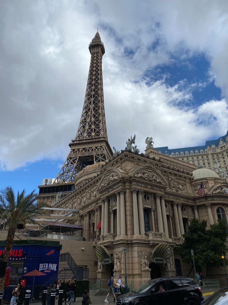 Eiffel Tower At Paris Las Vegas